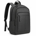 Zaino porta PC 30 x 15 x 43 cm nero in tessuto sintetico con tasche e spallacci imbottiti